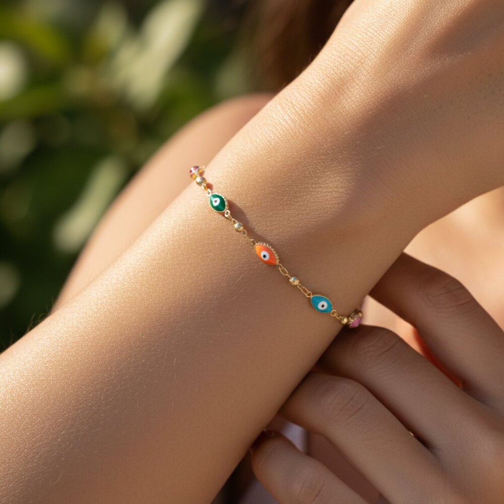 "Trendy Handmade Bracelet – A Stylish Gift for Women & Girls, MAR091494 - Picture 4 of 4